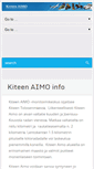 Mobile Screenshot of kiteenaimo.fi