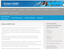 Tablet Screenshot of kiteenaimo.fi